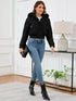 'Celandine' Hooded Cropped Coat - Celes Fashion